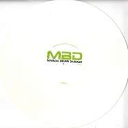 Back View : Toolman Aka F. Grant - GOLD BUNNY (White Coloured Vinyl) - Minimal Brain Damage / MBDS01