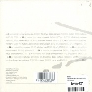 Back View : Scion - ARRANGE AND PROCESS (CD) - Tresor / Tresor200