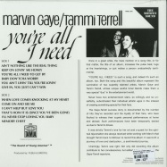 Back View : Marvin Gaye & Tammi Terrell - YOU RE ALL I NEED (180G LP + MP3) - Tamla / TAMLA 284 / 5353509