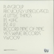 Back View : Playgroup - PREVIOUSLY UNRELEASED EP 9 - Yes Wave / YWP009