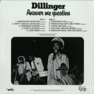 Back View : Dillinger - ANSWER ME QUESTION (LP) - Radiation Roots / RR00304LP / rroo304lp