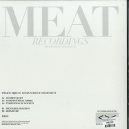 Back View : Specific Objects - ENCOUNTERS OF UNCERTAINTY - MEAT RECORDINGS / MR010