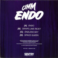 Back View : Cimm - ENDO (2X12 INCH VINYL) - Sentry Records / SEN015