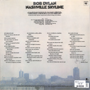 Back View : Bob Dylan - NASHVILLE SKYLINE (WHITE LP) - Sony Music Catalog / 19439797561