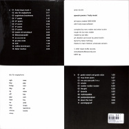 Back View : Anton Bruhin - SPEECH POEMS / FRUITY MUSIC (LP) - Black Truffle / Black Truffle 073