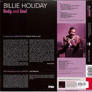 Back View : Billie Holiday - BODY AND SOUL (LP) - 20th Century Masterworks / 50241