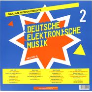 Back View : Various Artists - DEUTSCHE ELEKTRONISCHE MUSIK 2 (PART A) (180G 2LP) - Soul Jazz / 05230271