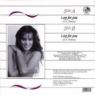 Back View : Shy Rose - I CRY FOR YOU - Blanco Y Negro / BYN 033 / BYN033