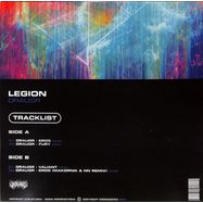 Back View : Draugr - LEGION (BLUE MARBLED VINYL) - Wrongnotes / WNVS003