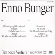 Back View : Enno Bunger - DER BESTE VERLIERER (LTD.LP) - Pias-Ennorm Records / 39155961