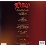Back View : Dio - LIVE IN LONDON-HAMMERSMITH APOLLO 1993 (2LP) - earMUSIC classics / 0213371EMX