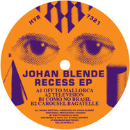 Back View : Johan Blende - RECESS EP - Hell Yeah Recordings / HYR7321