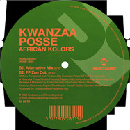 Back View : Kwanzaa Posse - AFRICAN KOLORS - Undiscovered / UND061