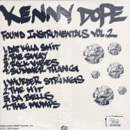 Back View : Kenny Dope - FOUND INSTRUMENTALS VOL. 2 - Dope Wax dw604