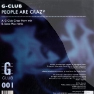 Back View : G-club - PEOPLE ARE CRAZY - GCLUB001