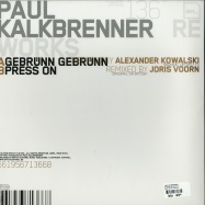 Back View : Paul Kalkbrenner - Reworks (12 Inch No.1) - Bpitch Control / BPC136
