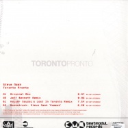 Back View : Steve Nash - TORONTO PRONTO - Beatmodul records / bmr006