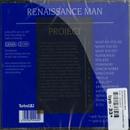 Back View : Renaissance Man - THE RENAISSANCE MAN PROJECT (CD) - Turbo / turbocd032