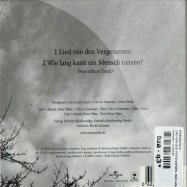 Back View : Rosenstolz - LIED VON DEN VERGESSENEN - WIE LANG KANN EIN MENSCH TANZEN (CD + POSTER) - Universal / 2794039