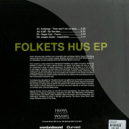 Back View : Various Artists - FOLKETS HUS EP - We Manage With Love / WMWL001