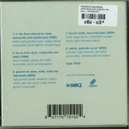 Back View : Friedrich Goldmann - FOUR TRIOS ONE QUARTET (CD) - Macro / MACROM46CD