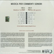 Back View : Stefano Brugnolini & Sandro Torossi - MUSICA PER COMMENTI SONORI (LP + CD) - Schema Easy Series / sceb943lp