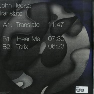 Back View : John Heckle - TRANSLATE - 030303 / 030EP013