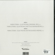 Back View : Mark Strain - ELEKTRONIK (PETAR DUNDOV REMIX) - No Way Records / NWRV001