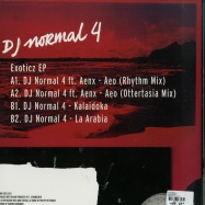 Back View : DJ Normal 4 - EXOTICZ (EP) - Second Circle / SC 011