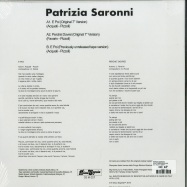 Back View : Patrizia Saronni - E POI / PERCHE DOVREI - Disco Segreta / DSM007