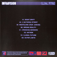 Back View : Infravision - ILLEGAL FUTURE (BLUE 2LP) - Fleisch / F022BLUE