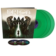 Back View : Epica - OMEGA ALIVE (LTD.EARBOOK / 3LP GREEN / DVD / BLU-RAY) - Nuclear Blast / NB6069-3