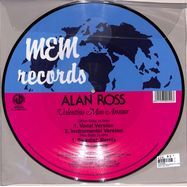 Back View : Alan Ross - VALENTINO MON AMOUR (PICTURE DISC) - Blanco Y Negro / MX128