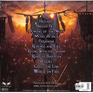 Back View : Mystic Prophecy - HELLRIOT (LTD.PICTURE BLACK / FIREY CROSS LP) (LP) - Roar! Rock Of Angels Records Ike / ROAR2305PIC4