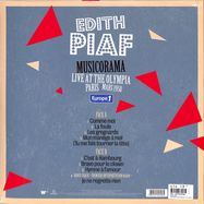 Back View : Edith Piaf - CONCERT MUSICORAMA  L OLYMPIA, 1958 (2023 Remaster Red Vinyl) - Warner Music International / 505419762796