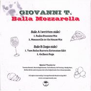 Back View : Giovanni T. From Italy - BALLA MOZZARELLA - Average Records / AVG002