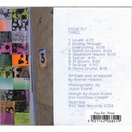 Back View : Four Tet - THREE (CD) - Text Records / TEXT056CD