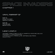 Back View : Ghostix & Virus Red Delicus - SPACE INVADERS - CHAPTER 1 (CLEAR VINYL) - LobeCut / LBC001