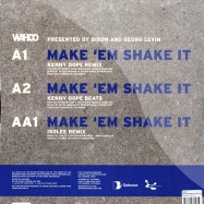 Back View : Wahoo - MAKE EM SHAKE IT (ISOLEE & KENNY DOPE REMIXES) - Defected / DFTD106R