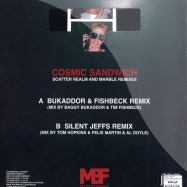 Back View : Cosmic Sandwich - SCATTER REALM & MARBLE RMX - My Best Friend / MBF12029