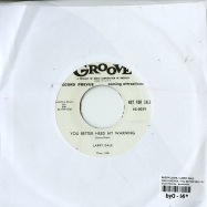 Back View : Buddy Lucas / Larry Dale - HIGH LOW JACK / YOU BETTER HEED MY WARNING (7 INCH) - Groove Records / groove0030
