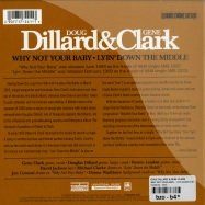 Back View : Doug Dillard & Gene Clark - WHY NOT YOUR BABY / LYIN DOWN THE MIDDLE (7 INCH) - Sundazed / s241