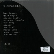 Back View : Ultraista - ULTRAISTA (CLEAR BLUE VINYL LP + MP3) - I am Fortified  / IAF002