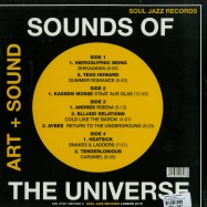 Back View : Various Artists - SOUNDS OF THE UNIVERSE: ART + SOUND PT. 1 (2LP) - Soul Jazz Records / SJR307LP / 05113291