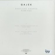 Back View : Gajek - RESTLESS SHAPES - PLAID & ALVA NOTO REMIXES - Monkeytown / MTR060