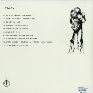 Back View : Various Artists - LEGACY (2X12 LP, VINYL ONLY) - Science Fiction Recordings / SFRLP01