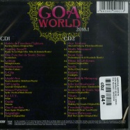 Back View : Various Artists - GOA WORLD 2018.1 (2XCD) - Pink Revolver / 26422052