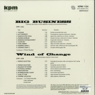 Back View : Various Artists - BIG BUSINESS (THE KPM REISSUES)(LP, 180G VINYL) - Be With Records / BEWITH044LP
