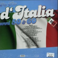 Back View : Various - TOP HITS D ITALIA ANNI 50 & 60 (LP) - Zyx Music / ZYX 59006-1 / 8941050