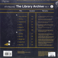 Back View : Various - THE LIBRARY ARCHIVE VOL. 1 (180G LP + MP3) - Ata Records / ATALP020